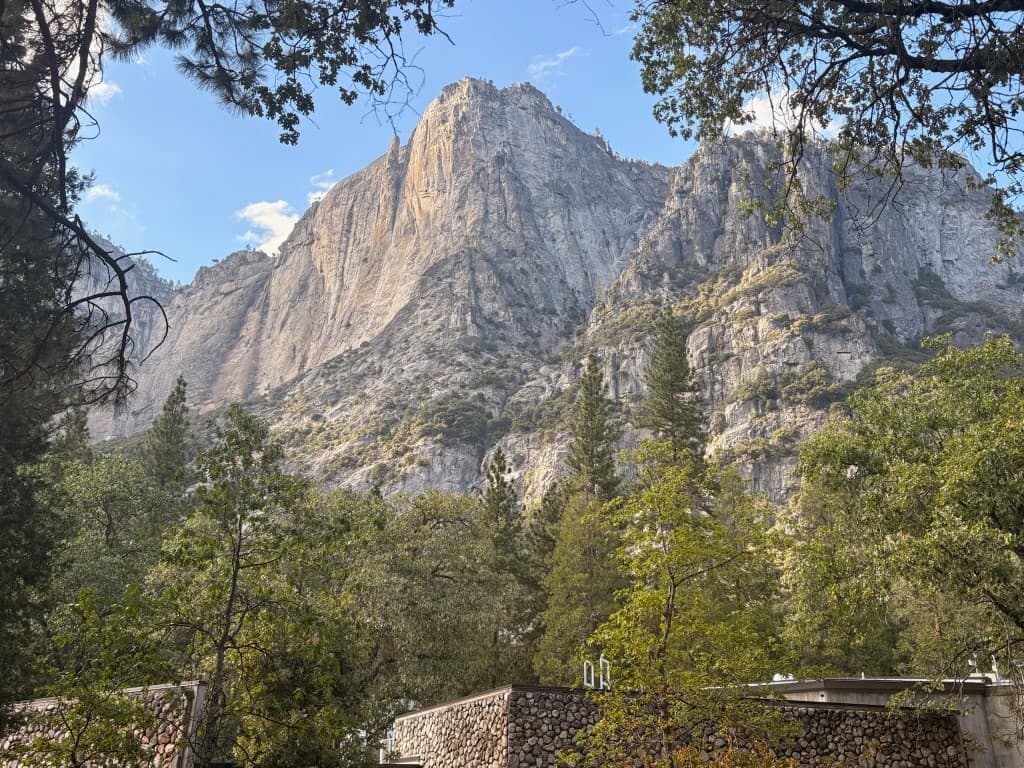 Yosemite granite from the lodge grounds